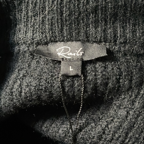 NWT Rails Alexi Sweater in Black Size Large - Picture 7 of 14
